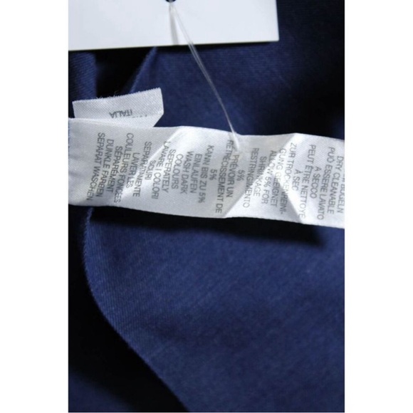 Paul Smith London Mens The Byard Button Down Dress Shirt Blue Cotton Size 16 41 - Picture 4 of 6